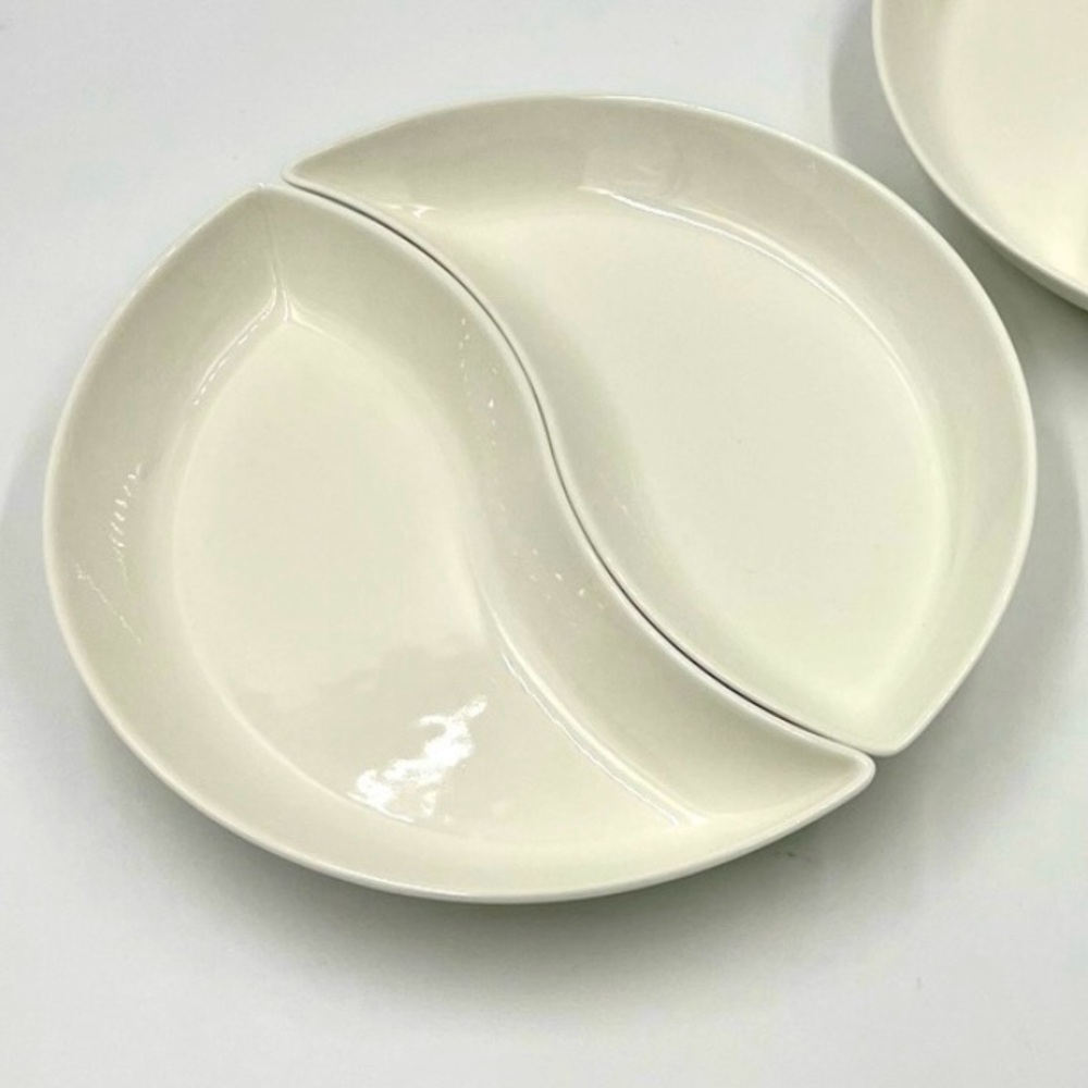 Pair (2) Villeroy Boch New Wave Teardrop Appetizer/Dessert/Dinner Plates